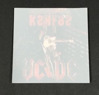 Kshe 95 Retro Ac/dc Bumper Sticker Decal Stl Radio Sweet Meat