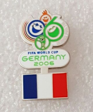 France National Football Team In Fifa World Cup 2006 Germany Lapel Pin Badge