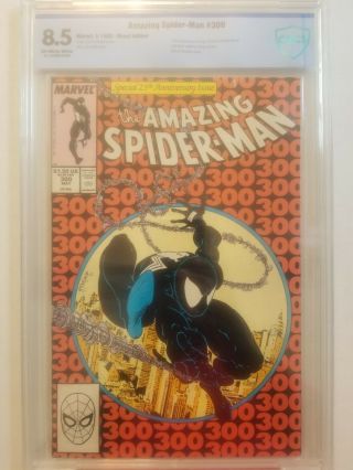 The Spider - Man 300 Cbcs 8.  5 (may 1988,  Marvel)