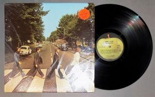 Vintage Rock Lp The Beatles Abbey Road 1969 Apple So 383 Shrink No Majesty V,  /e