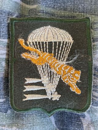 Theater Made Vietnam Special Forces Green Beret Arvn Tiger Force Ranger Patch Sf