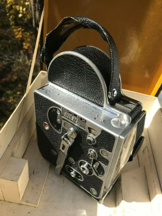 Vintage Paillard Bolex H16 Reflex 16MM Film Movie Camera box 3