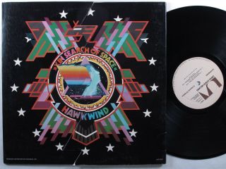 Hawkwind In Search Of Space United Artists Lp Vg,  Fold - Out Cover W/booklet