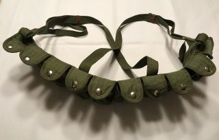 Vintage Chinese Sks Chest Rig Bandolier - Ex.  Cond’t -