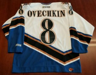 Alexander Ovechkin Washington Capitals Vintage Ccm Rookie Jersey