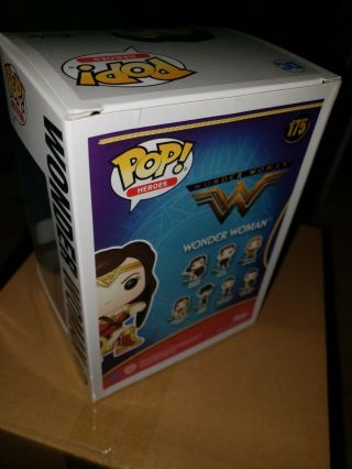 Funko Pop Wonder Woman with Shield Walmart exclusive Heroes 175 3
