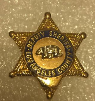 Los Angeles County Deputy Sheriff Pin Badge