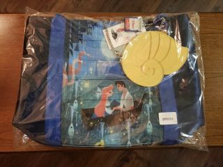 Nwt Harveys Seatbelt Bag Disney’s Little Mermaid 30th Anniversary Poster Tote