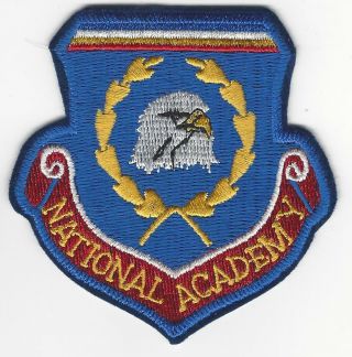 National Academy 3 " Fully Embroidered Shield Patch