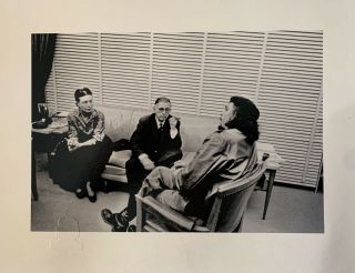 Paul Sartre & Simone de Beauvoir with Che Guevara,  Havana,  Cuba,  1960 2