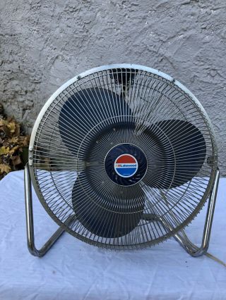 Chrome Lakewood Vintage Rare Fan 3 Speed