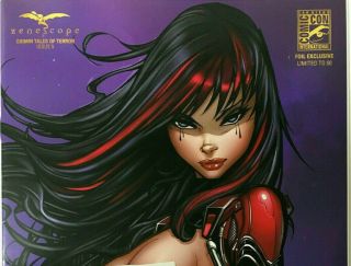 Grimm Tales Of Terror 5 Sdcc 2018 Foil Variant Sexy Cosplay Ltd To 50 Vf/nm -