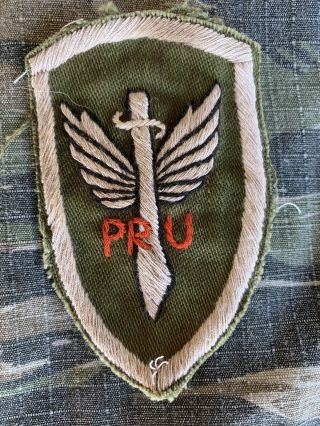 Vietnam War Theater Special Forces Green Beret Macv Sog Pru Phoenix Patch Cia