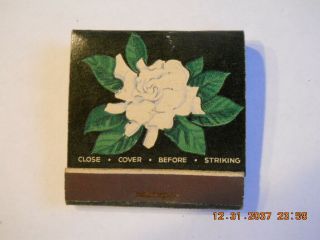 Old " Feature " Matchbook Of The House Of Flowers - Rome,  York