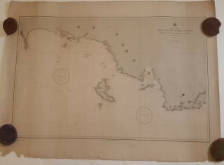 Pacific Coast Of Panama - Us Navy,  1888