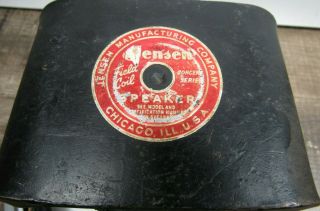 Vintage 1955 Jensen F15LL Field Coil Concert Series Speaker Red Label EM HiFi (D) 2