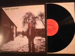 David Gilmour - S/t - 1978 Vinyl 12  Lp.  / Pink Floyd/ Prog Psych Rock