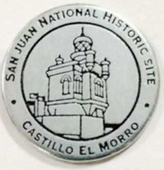 Castillo El Morro Lighthouse - San Juan National Historic Site Park Token
