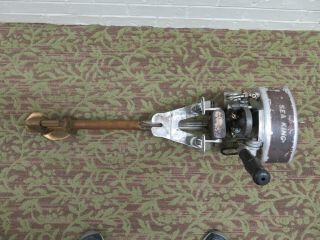 Vintage Sea King Out Board Motor With Brass Lower Unit