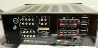 Vintage Sansui AU - 717 Integrated Amplifier looks Great.  Works/Need Restoration 3