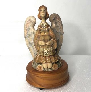 G.  Debrekht “angel In The Garden” Musical Guardian Series 2001 Limited Edition