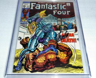 Fantastic Four 93 CGC 7.  5 SS Signature Series Signed Stan Lee 3