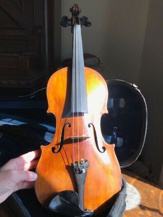German Vintage Joh Baptist Schweitzer,  Violin,  Full Size,  Circa 1880 - 1890
