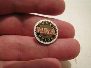 Nra National Rifle Association Armed With Pride Pin