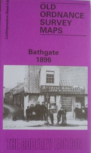 Old Ordnance Survey Maps Bathgate Linlithgowshire Scotland 1896 Special Offer