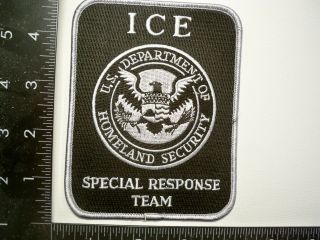 Federal Border Protection Hsi Hqs Sa Srt Seal Patch Var Ice Washington Dc Police