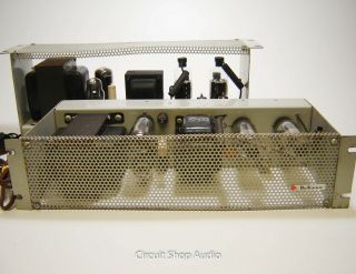 Pair Vintage Dukane 1A435B Monoblock Tube Amplifiers / 7867 - KT 3
