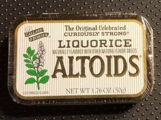 Rare,  Discontinued,  Altoids Licorice
