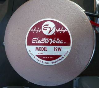 Vintage Electro - Voice Aristocrat Speaker without Cabinet 12W,  T35,  T24A,  X8,  X36 2