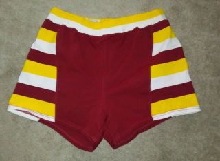 Vintage 1977 Cleveland Cavaliers Nba Authentic Game Team Shorts 36 Sand Knit