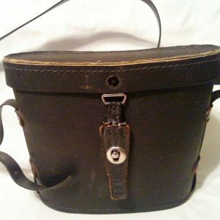 Sans & Streiffe Vintage Leather Binoculars Case Mariner Sightseer Viking Hunter