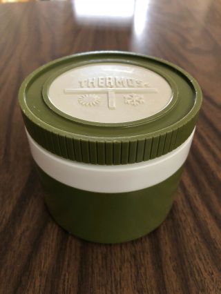Vintage Thermos King - Seeley 1155/3 Insulated Container 8 Oz Food Soup
