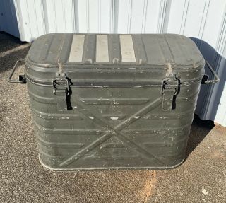 Us Military Mermite Can W/ Inserts - Hot Cold Food Cooler Container - Army Usmc