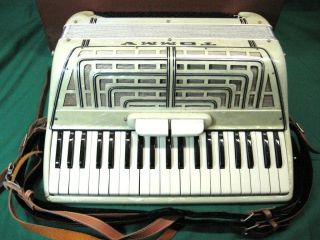 Vintage Italy Made Accordion With Case Tommy