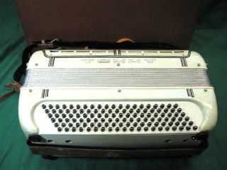 Vintage Italy Made Accordion with Case TOMMY 2