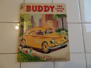 Buddy The Little Taxi,  A Rand Mcnally Book,  1951 (vintage Children 