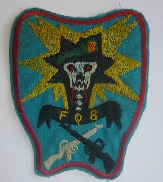 Patch - Fob - Khe Sanh - Us Special Forces - Psy - Ops - Phi - Vietnam War - 1402