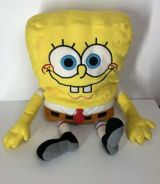 Spongebob Squarepants Spongebob Jumbo Cuddle Pillow Plush Vintage 2000