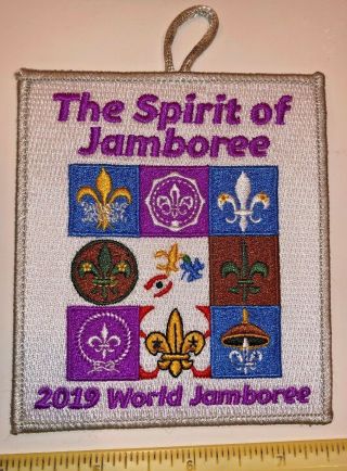 Spirit Of The Jamboree Ist Staff Patch Badge 2019 24th World Boy Scout Jamboree