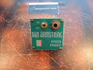 Vintage Dan Armstrong Green Ringer Ring Modulator Octave Fuzz Effect