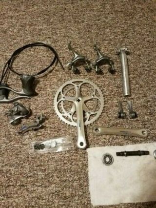 Shimano 600 Ultegra 6400 Groupset Vintage 7 Speed Road Cycling Index Shifting