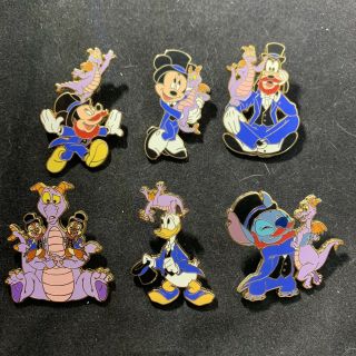 Disney Where Dreams Happin Figment & Dreamfinder All 6 Promotion Le Pins