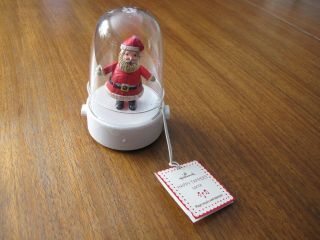 Hallmark 2008 Happy Tappers Santa Musical Dancing Figure With Tag