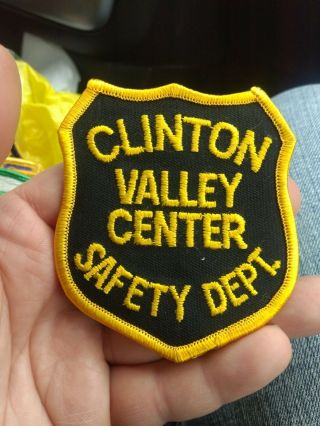 E Michigan Patch Clinton Valley Center Safety Police Pontiac State Hospital