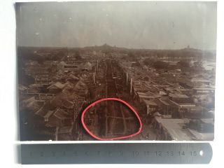 Photo China Peking City Overview After The War C1900