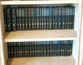 Vtg 1952 Britannica Great Books Of The Western World Complete Set Series 1 - 54